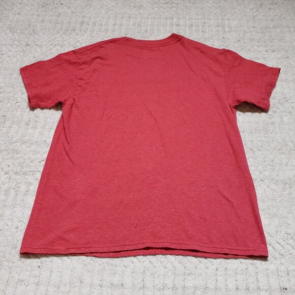 Super Mario Bros - Super Mario & Friends Big Boy's Red T-Shirt Size Small - Picture 6 of 15